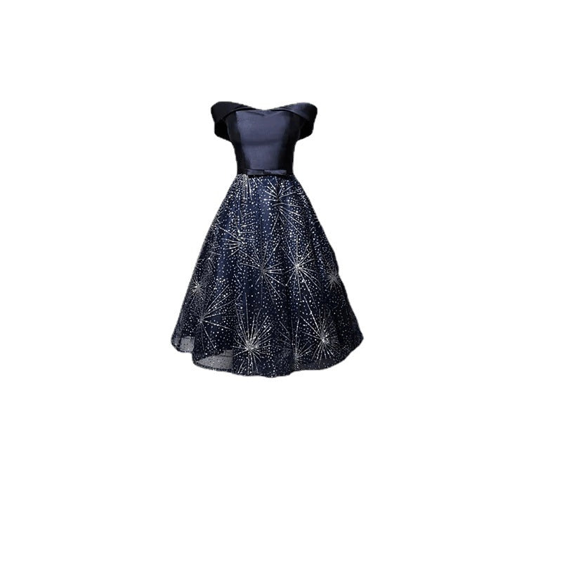 Summer Fashion Mid-length Pettiskirt Dress