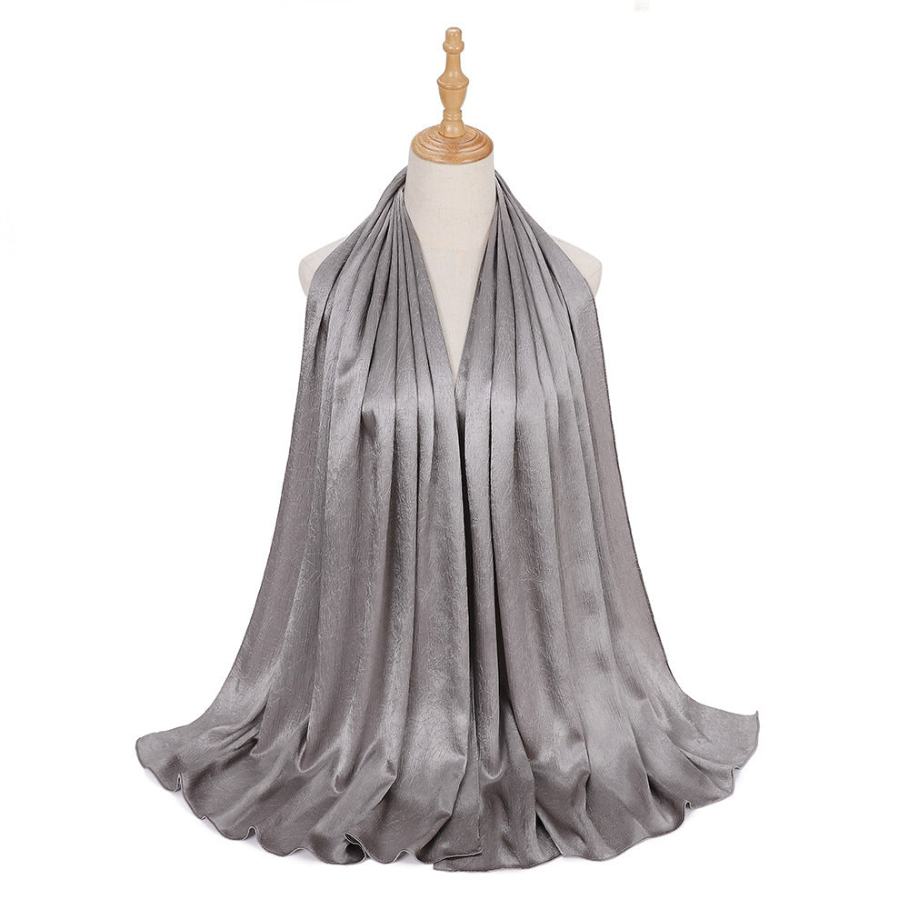 New Silk-like Silky Satin Scarf