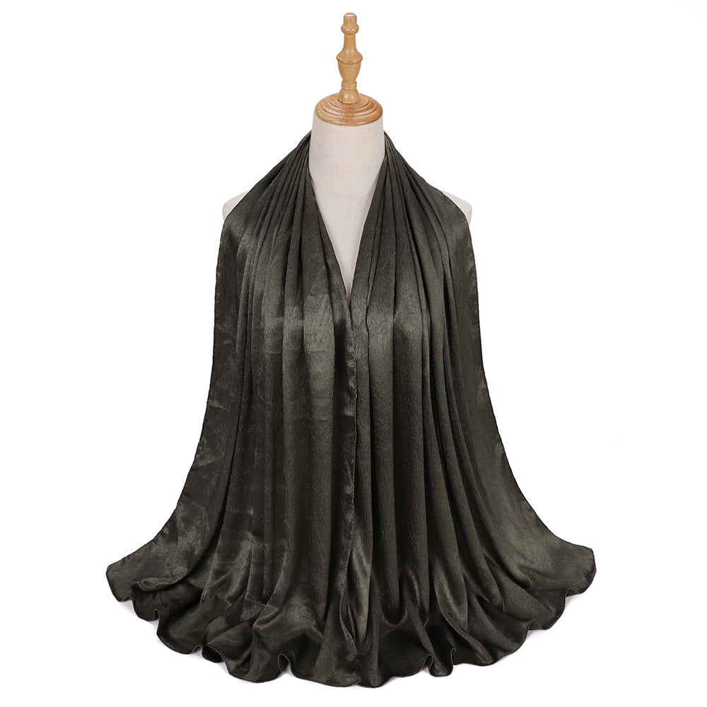 New Silk-like Silky Satin Scarf