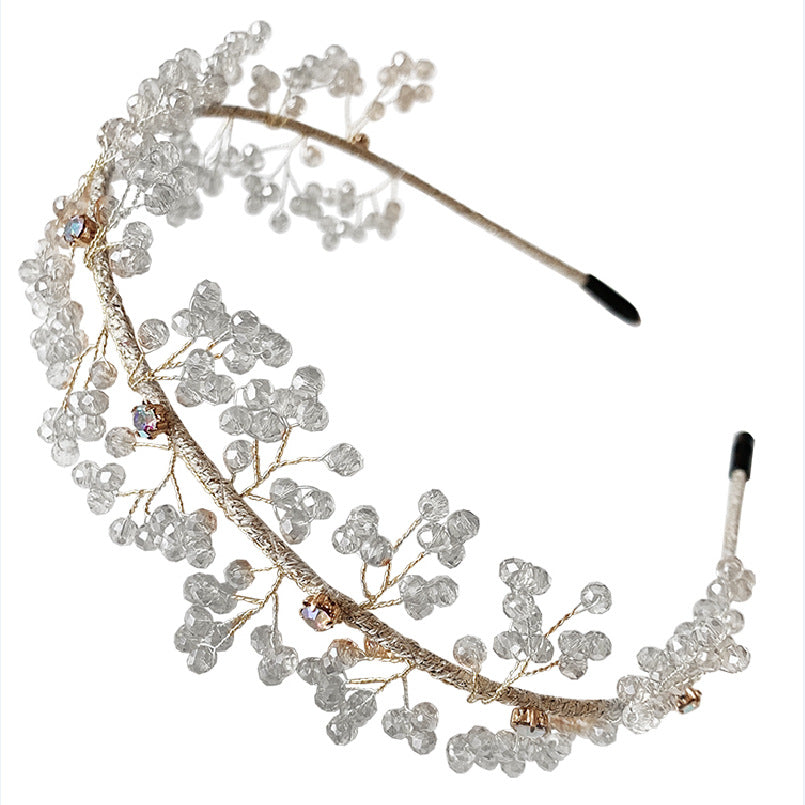 Versatile And Elegant Going Out Headdress Hair Accessories Temperament Retro Bridal Headband