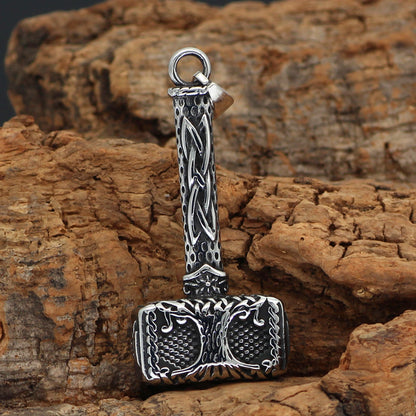 Stylish Stainless Steel Pendant Necklace