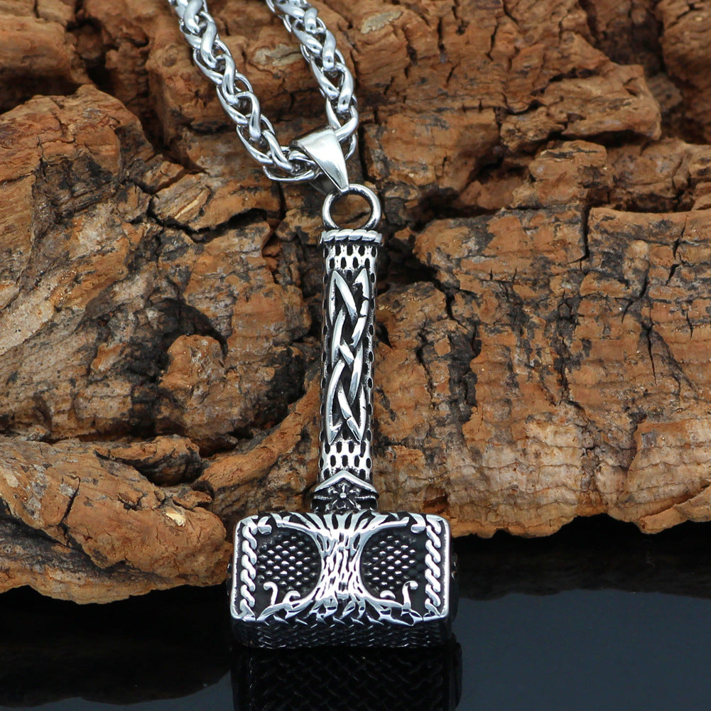 Stylish Stainless Steel Pendant Necklace